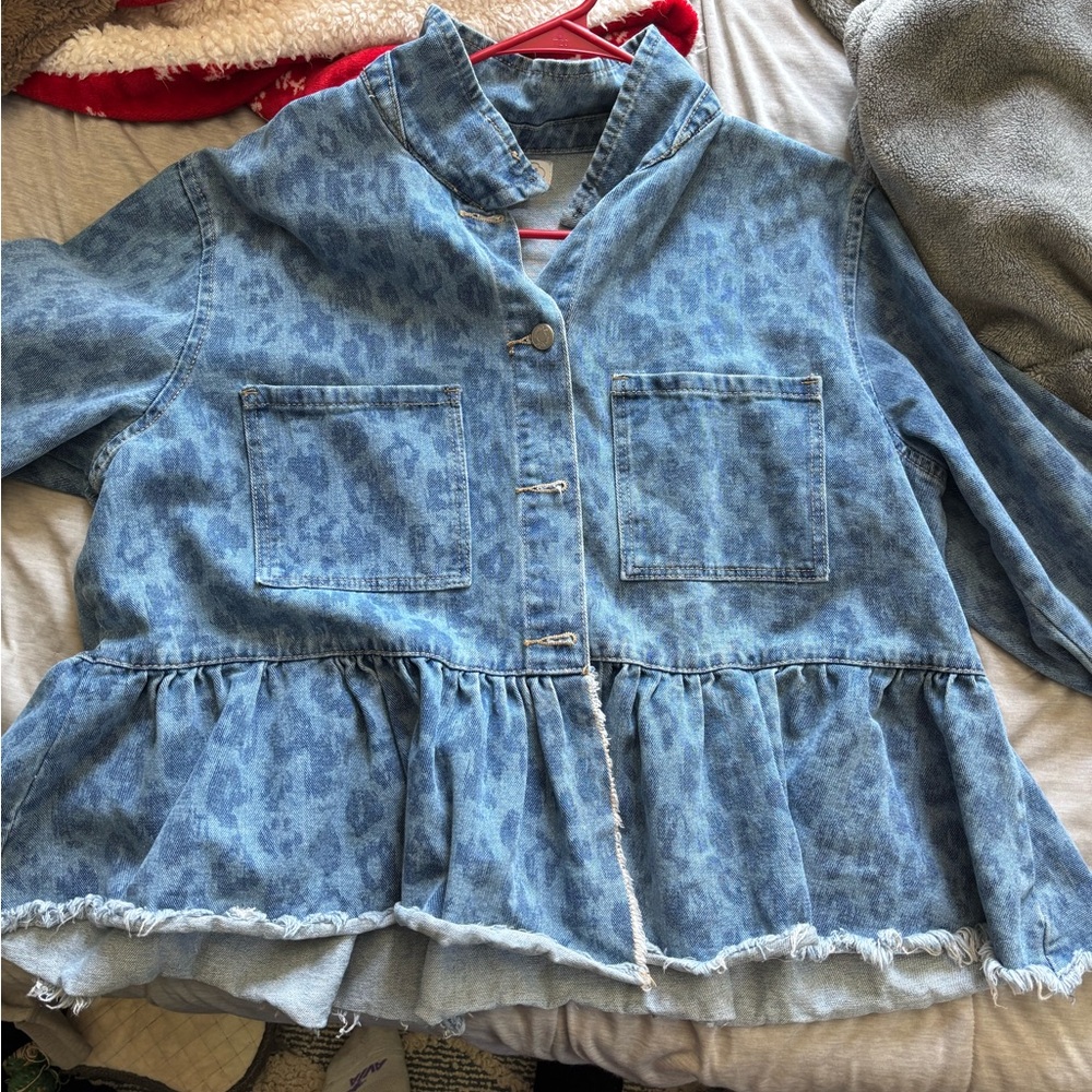 American Eagle Outfitters Blue Jean Jacket